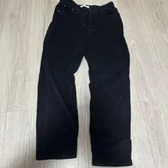 MONOLOGUE ブラック ストレートデニム