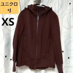 ●ユニクロ +J ドライスウェットフルジップパーカー レディース XS●