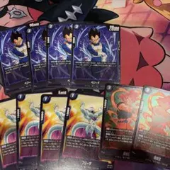 フュージョンワールド 魔人ベジータ デッキパーツ まとめ売り 破壊王子