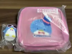 タキシードサム　はぴだんぶい当りくじ　メッシュポーチ　グラサンばちばちフィギュア