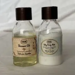 SABONデリケートジャスミン シャワーオイル＆ボディミルク 50mlセットのサムネイル