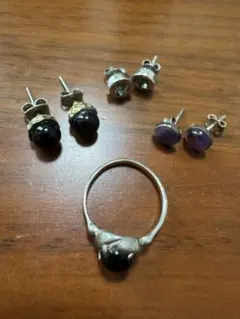 ストーンマーケット ピアス リング 4点セット
