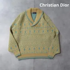 【値下げ◎】 Christian Dior / 90s ショールカラー ニットのサムネイル