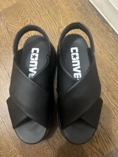 CONVERSE 厚底サンダル ブラックのサムネイル
