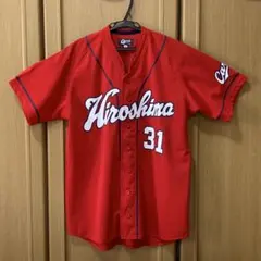 元広島東洋カープ　羽月 隆太郎選手　プロモデルユニフォーム　Lサイズ 元広島東洋カープ 羽月 隆太郎選手 プロモデルユニフォーム Lサイズ