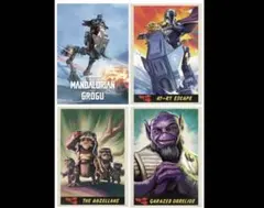 マンダロリアン　H賞ポスター　4種セットのサムネイル