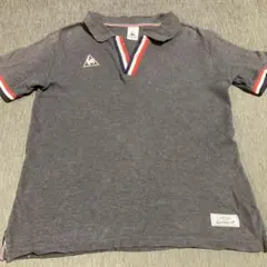 le coq sportif グレー 半袖ポロシャツ