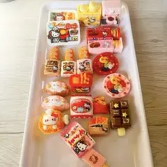デコパ 立体 キティ 食べ物 詰め合わせ