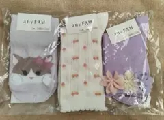 新品 エニィファム靴下3足セット L(19~23cm)