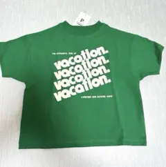イロチ買いしたいノーバケーションノーサマーロゴ半袖Tシャツ 100センチ