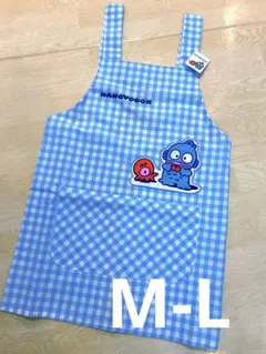 新品　キャラクター♡ハンギョドン♡プリントレディースエプロン　M-L