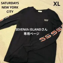 SATURDAYS NEW YORK CITY 長袖Tシャツ ブラック