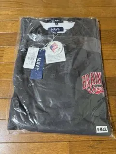 新品 NAVY カレッジベスト XL グレー 白Tシャツ セット 綿100