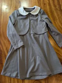 キャサリンコテージ　フォーマル　ワンピース　グレー【120サイズ】