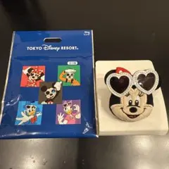 ディズニーリゾート　リング　ミニー