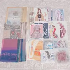 【A5サイズ】コラージュ素材　まとめ売り　おすそ分け