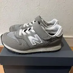 New Balance 373 17cm グレー　キッズシューズ
