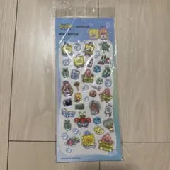 カカオフレンズ スポンジボブ コラボ パフィーステッカーのサムネイル