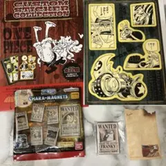 ワンピース　フランキー　キャラマグネッツ　カスタムステッカーコレクション