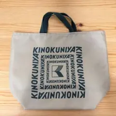 KINOKUNIYA エコバッグ ベージュ　ランチバッグ