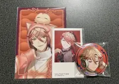 セラフ・ダズルガーデン ポストカード&缶バッジセット