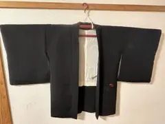 【H】着物用 正絹羽織 黒