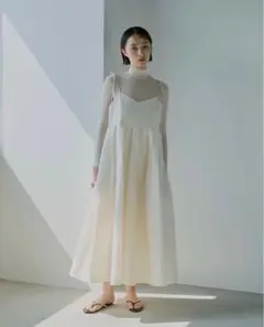 LE'RURE / SERENA Jacquard flare dress - メルカリ