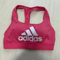 adidas ピンク スポーツブラ Mサイズ