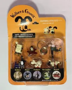 ウォレスとグルミット　Wallace&Gromit キーホルダー　フィギュア