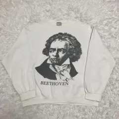 80's　ベートーヴェンスウェット　アメリカ製　Sサイズ VINTAGE】Made In USA Used Sweat “Beethoven” / ベートヴェン