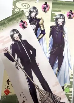 刀剣乱舞 描き下ろしB2タペストリー にっかり青江 石切丸 刀剣乱舞 