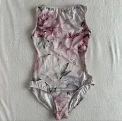 未使用✨ミホローブ　バレエレオタード　Mサイズ　花柄