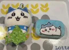 ちいかわ ハチワレ 北海道限定 マスコット 小物入れ セット