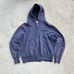 短丈 ジップパーカー ダブルジップ BLESS Ü akimbo RUSSELL