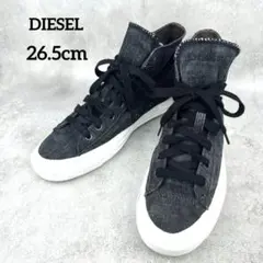 【新品】ディーゼル ハイカットスニーカー デニム 26.5 DIESELのサムネイル