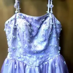 エメ　ロングドレス　演奏会　ステージドレス　ラベンダー　13号