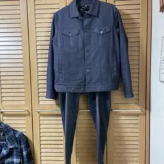 アラミス　ダークブルー デニムジャケットとパンツセット