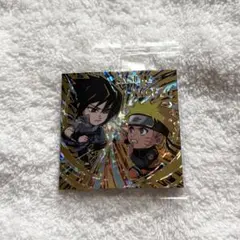 NARUTO ウエハース シール ナルト＆サスケ戦闘シーンレア