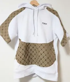 LUXE/R ラグジュ パーカー 刺繍ロゴ 両面ロゴ クマ - メルカリ