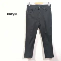 UNIQLO ストレッチ スキニーデニム パンツ 黒 28