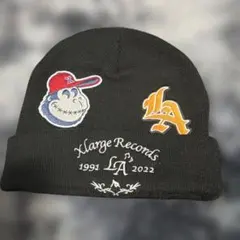 XLARGE Records ニット帽 ビーニー