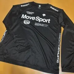 DESCENTE Move Sport 長袖シャツ ブラック