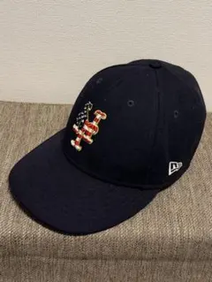 【希少・限定モデル】ニューエラ 59FIFTY ニューヨーク・メッツ 星条旗ロゴ