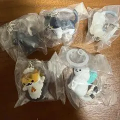ねこあつめ　めじるしアクセサリー　5個セット