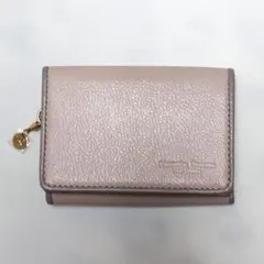 Samantha Thavasa プチチョイス 三つ折り財布 ピンク×グレー