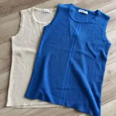 SurattRagt ノースリーブトップス 2色セット