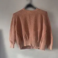 【美品】DEMYLEE デミリー CHELSEA コットンニット　ピンク