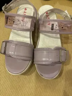 ALGY GIRL サンダル 23.0cm ラベンダー