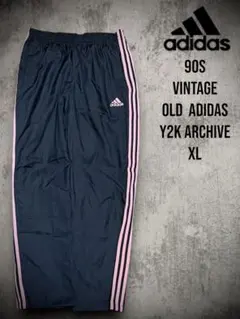 90s adidas baggy track pants y2k teck XL