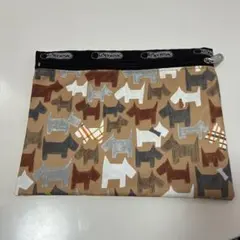 LeSportsac ポーチ　【新品/未使用】 ★人気テリア柄